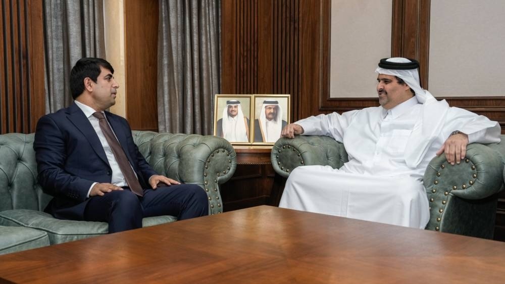 Гендиректор Qatar Media Corporation встретился с послом Таджикистана